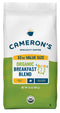 Cameron's Coffee Roasted Whole Bean Coffee, Organic Breakfast Blend, 32 Ounce