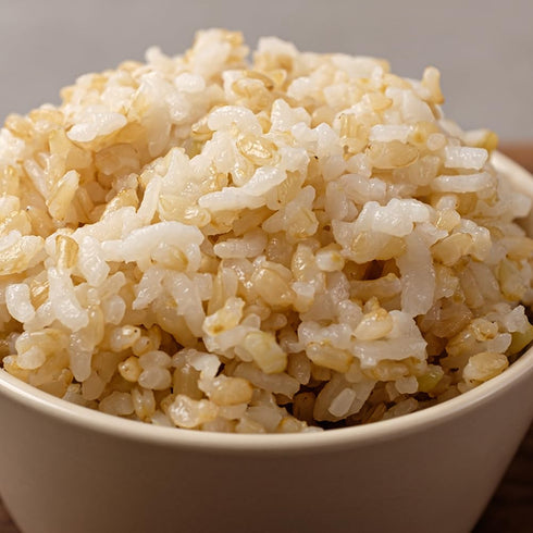 Hamchorom 2lb Brown Sweet Rice Sweet Sticky Rice Glutinous Short Grain Brown Rice in Fibers and Minerals