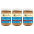 Pack 3, 12 oz, Kevala Almond Butter Crunchy - of Natural Spread for Baking, Nutritious Addition to Breakfast