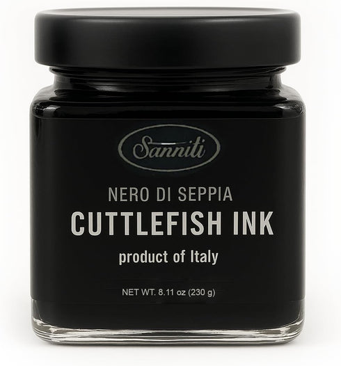 Sanniti Cuttlefish Ink Nero di Seppia | Authentic Italian Seafood Ink |