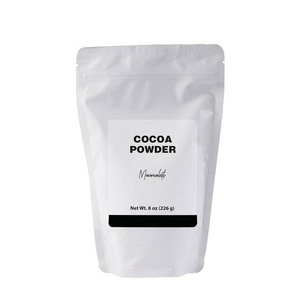Minimalist Cocoa Powder, Dutch Process for Baking and Beverages, Packaged for Convenience