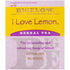 Bigelow I Love Lemon Tea Bags, Box of 28