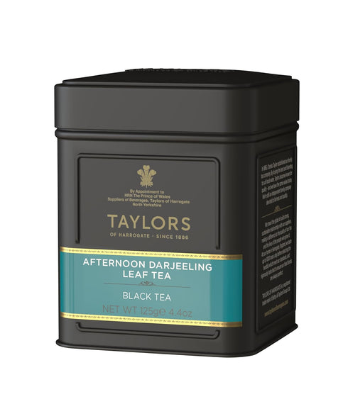 Taylors of Harrogate Afternoon Darjeeling, Black Tea, Loose Leaf, 4.41 Ounce Tin