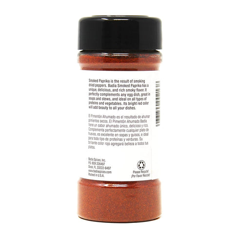 2 oz Badia Smoked Paprika - Rich, Smoky Flavor for Cooking, Grilling & Seasoning, All-Natural Spice
