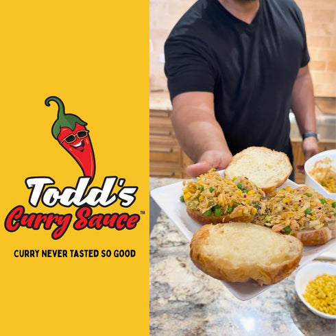 (12oz) Todd's Curry Sauce | Sweet Curry with Mild Spice | You Only Have To Taste It Once