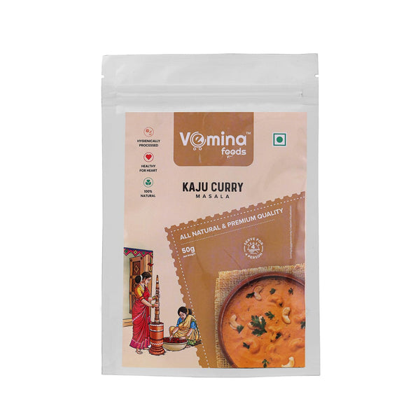 VEMINA Kaju Curry Masala 50g, Rich & Creamy Indian Cashew Curry Spice