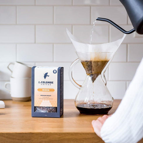 La Colombe Nizza Medium Roast Drip Grind Ground Coffee, 12 Ounce Pack with Notes of Milk Chocolate & Nuts