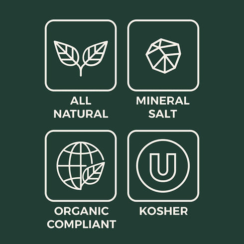 7oz Himalayan Pink Salt for Grinder Refills - Organic, Unrefined, Kosher - Coarse Grain - Pouch