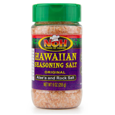 NOH Original Hawaiian Seasoning Salt, 9 oz (Pack of 1) - Made