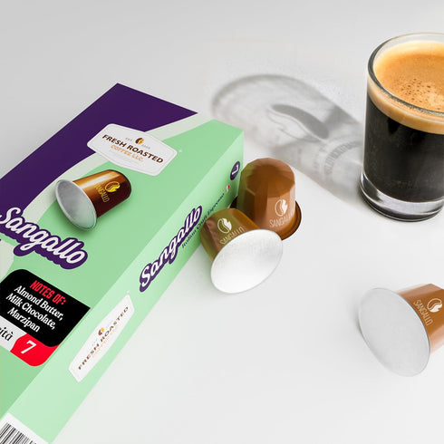 120 Fresh Roasted Coffee Espresso Pods for Nespresso OriginalLine, Italian Craft Espresso Variety, Recyclable Aluminum