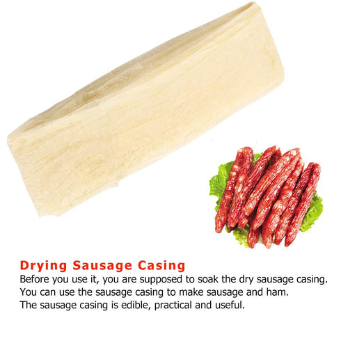 Flavorful Homemade Sausage Casing Tubes - Fdit Edible Drying Sausage Casings