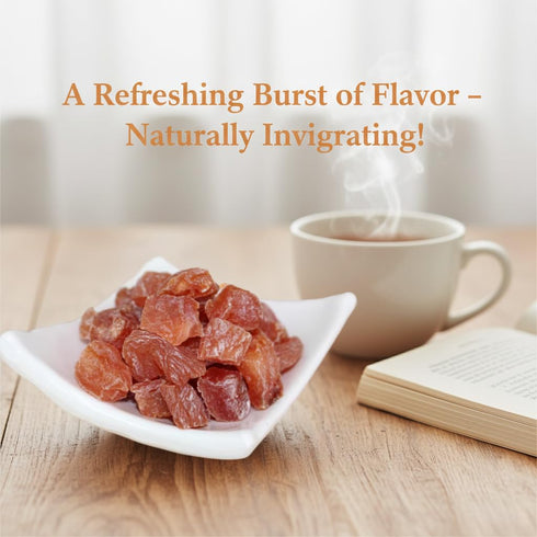 LWWTYKSPL 8.82oz 250g Japanese-Style Preserved Plums, Sweet and Sour Preserved Plum, Seedless, Dried Prunes