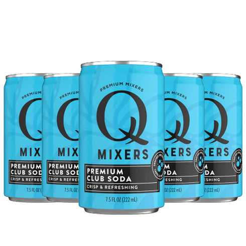 Q Mixers Club Soda, Premium Cocktail Mixer Made with Real Ingredients 7.5oz