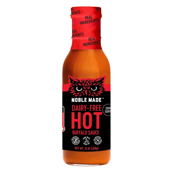 Buffalo Sauce, Noble Made, Keto, Gluten Free, Vegan, 12.5 oz, 1 Count