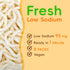 SUNGIVEN 1 Pack 6 Fresh Udon Noodles Thick Vegan Low Sodium High Fiber Instant Noodles Ready in Minute No Cholesterol
