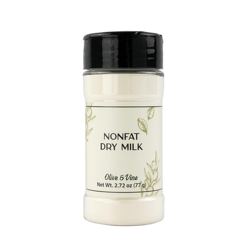 Olive & Vine Nonfat Dry Milk, Creamy Flavor, For Baking & Beverages,
