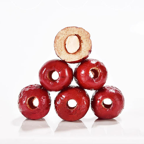 AFKCCPD (8.47 ounces/240 jujubeseedless Red dates, No Pit,natural sweetness, healthy snacks - unsweetened grams)