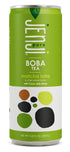 10.8 oz, Pack 12 Jenji Pure Boba Tea, Matcha Latte Flavor | fl of | Plant-Based Beverage