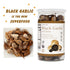 Orgnisulmte Canada Black Garlic 8 oz, Fermented for 90 Days, 100% Natural Multi Clove Garlic