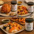 Bee Great Pack 38 oz Set Hot Honey Trio Variety Gift Box Cajun, Curry & Wasabi Sweet Heat from the Hive Small-Batch
