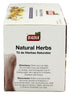 25 Count (Pack 4) CubanFoodMarket Badia Natural Herb Tea. Total individual tea bags