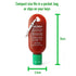 1 PACK Pocket Sriracha Mini Sriracha Hot Sauce Bottle Keyring Bring Hot Sauce with you Everywhere - Great Chilli Sauce