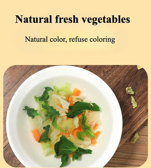 Sivia 250g/can, packet, (1 Dehydrated vegetables, dried greens and scallions, carrots, freeze-dried vegetables