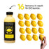 Twisted Alchemy 16 oz Cold Pressed Eureka Lemon Juice Hand Squeezed, All Natural, Non-GMO, No Sugar Added, Preservative