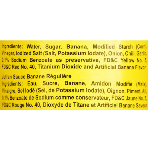 Jufran 340g/12 oz. Banana Sauce Mild Tomato-Less Ketchup {Imported from Canada}