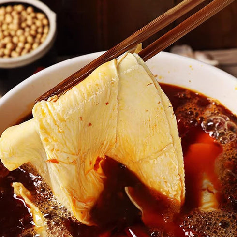 Sheets,3.53Oz Bean Curd Sheets,The Top Layer Of Tofu Skin Has A Golden Color And A Soft And Refreshing Texture When
