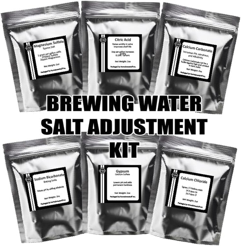 Craft Beer Brewing Salts - Perfect Water Adjustment for Homebrewers