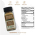 Pride of India Ginger Fine Ground, Gourmet Spice, 2.2 oz Small Dual Sifter Bottle