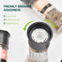 Set 3, 5.2oz(146g), Set, Set, Soeos Spice Seasoning of With Integrated Grinders, Salt and Pepper Grinder Pure and Fresh