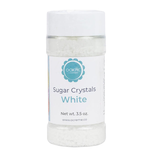 OCreme Sugar Crystals - Coarse Sugar for Cookie Decorating - Eye-Catching Sugar