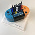 Happy 8th Birthday Cake Topper, Level 8 Unlocked for Kids, Boys & Girls Birthday Party Decoration