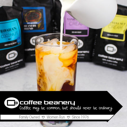 12oz 100% Chocolate Peanut Butter Cup Decaf Coffee by Coffee Beanery | Flavored Decaf Coffee Ground Medium Roast Coffee