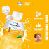 (6 Mogu Mogu Drink Pineapple Juice Bottles) Delicious drinks made with fruit juice and nata de coco (coconut jelly) Fun