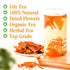 Plant Gift 100% 35g Pure Natural Lily Tea, Premium Lilies, Dried Lilium Brownii Lily Flower Tea Lilium Flower bud Tea