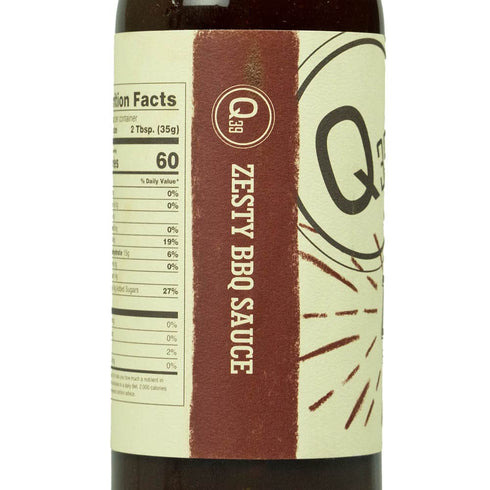 Q39 Zesty BBQ Sauce - 16 Ounce Bottle