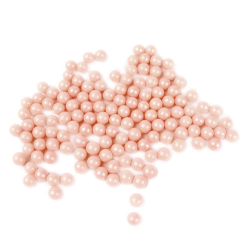 O'Creme Pink-Ivory Edible Sugar Pearls Cake Decorating Supplies for Bakers: Cookie, Cupcake