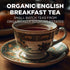 Maud's Organic English Breakfast Black Tea Pods, 24 ct, Recyclable Single Serve Pods, 100% Gourmet Blended Tea Leaves,
