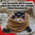 13.08 Oz Blueberry Cobbler Super Cakes, High Protein Pancake Mix, Healthy Protein Pancakes for a Nutritious Breakfast