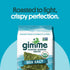 Gimme 20 Count, Omega3s Seaweed Organic Premium Roasted Seaweed Snacks, Sea Salt, Keto, Vegan, Gluten-Free, Great