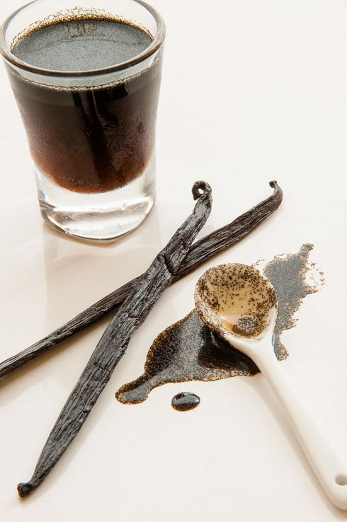 (10 Pack) Papua New Guinea Vanilla Beans Whole Grade A Vanilla Pods for Homemade Vanilla Extract, Baking, Ice Cream