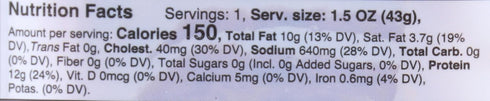 Gusto Pack, 1.5 OZ Sliced Calabrese Salami Snack