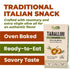 For Alle 6x1.05 oz (6.34 oz) (Pack 4) Gluten Free Tarallini with Rosemary and Extra Virgin Olive Oil, Traditional