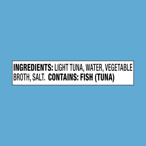 25% 5 Oz 5 Oz (Pack 2) StarKist Less Sodium Chunk Light Tuna In Water, Can