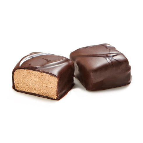 Halvah Chocolate Squares One Pound - Kosher Halva Chocolates, Dairy Free, 20