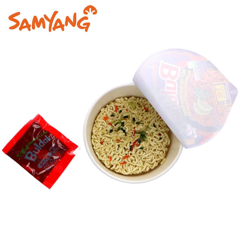 Vmart 110g (Pack 6) Samyang Buldak Noodles Hot Chicken Flavour Ramen Habanero Lime Big Bowl Cup Instant Korean Food