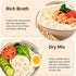 DGYLHBJ 17.63oz(pack 2), 100% Authentic Knife Cut Noodles, of Unseasoned, Clean Ingredients, Zero Additives & Vegan